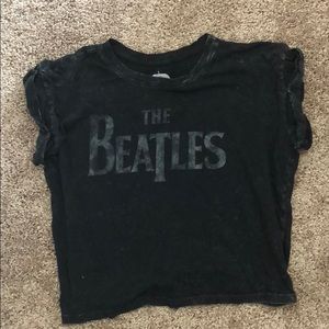 ‘The Beatles” Distressed Top
